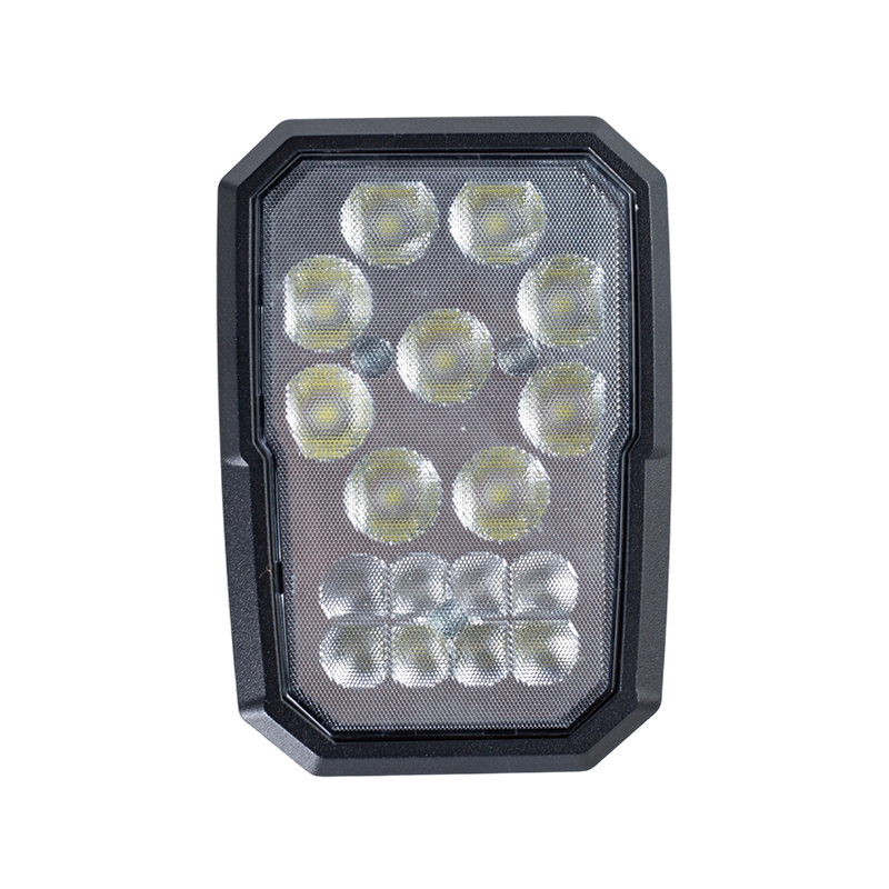 002 産業車両用高耐久 9+8 LED 多機能コンビネーションヘッドライト