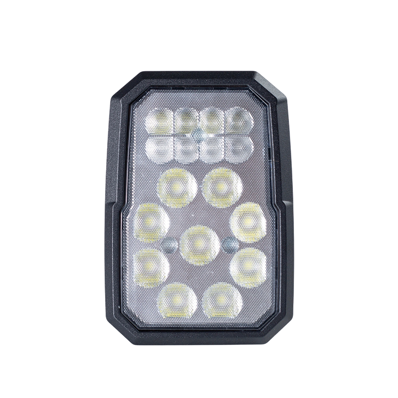 002 産業車両用高耐久 9+8 LED 多機能コンビネーションヘッドライト