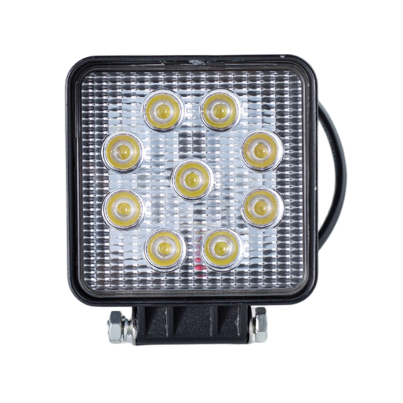 IP67 002 産業車両用高耐久9LEDスクエアワークライト