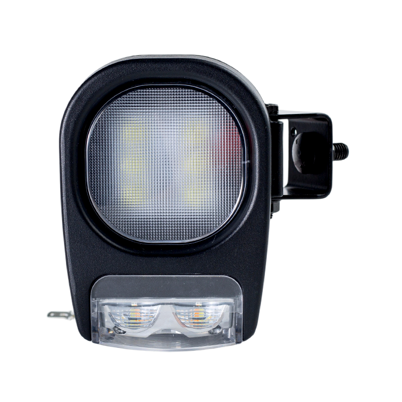 004 産業車両用高耐久 6+2 LED 多機能コンビネーションヘッドライト