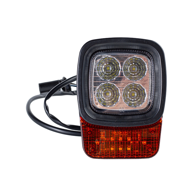001 多機能コンビネーションライト / フォークリフト用ウインカーおよびポジションライト付き 4 LED ワークライト
