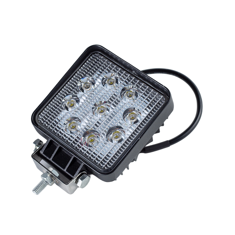 IP67 002 産業車両用高耐久9LEDスクエアワークライト