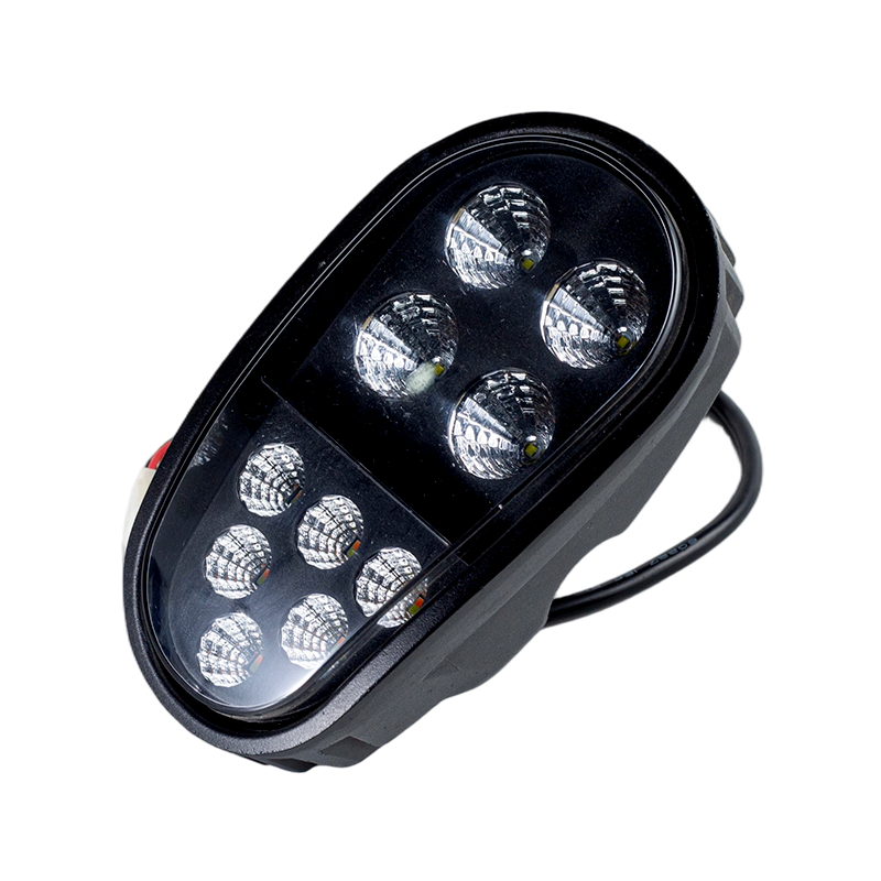 003 産業車両用高耐久 4+6 LED 多機能コンビネーションヘッドライト