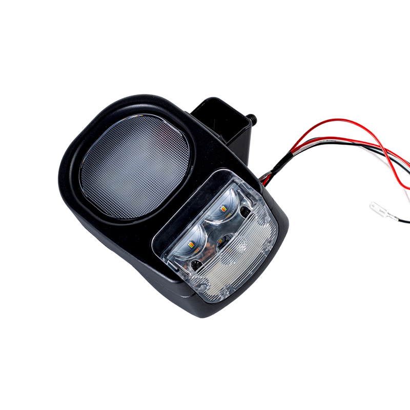 004 産業車両用高耐久 6+2 LED 多機能コンビネーションヘッドライト