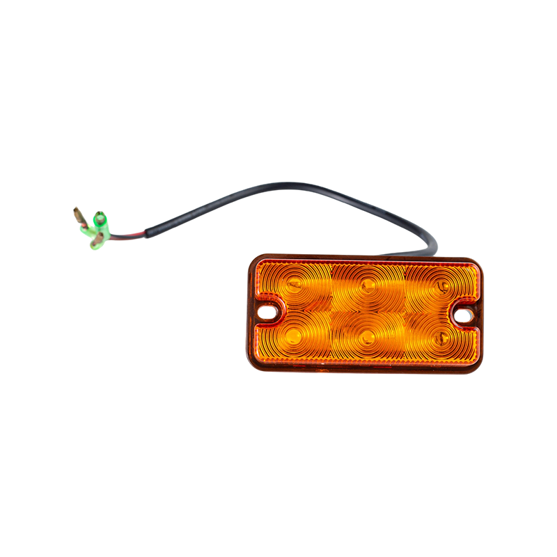 さまざまなエンジニアリング車両用のコンパクトな IP66 LED フロント位置および車幅表示灯