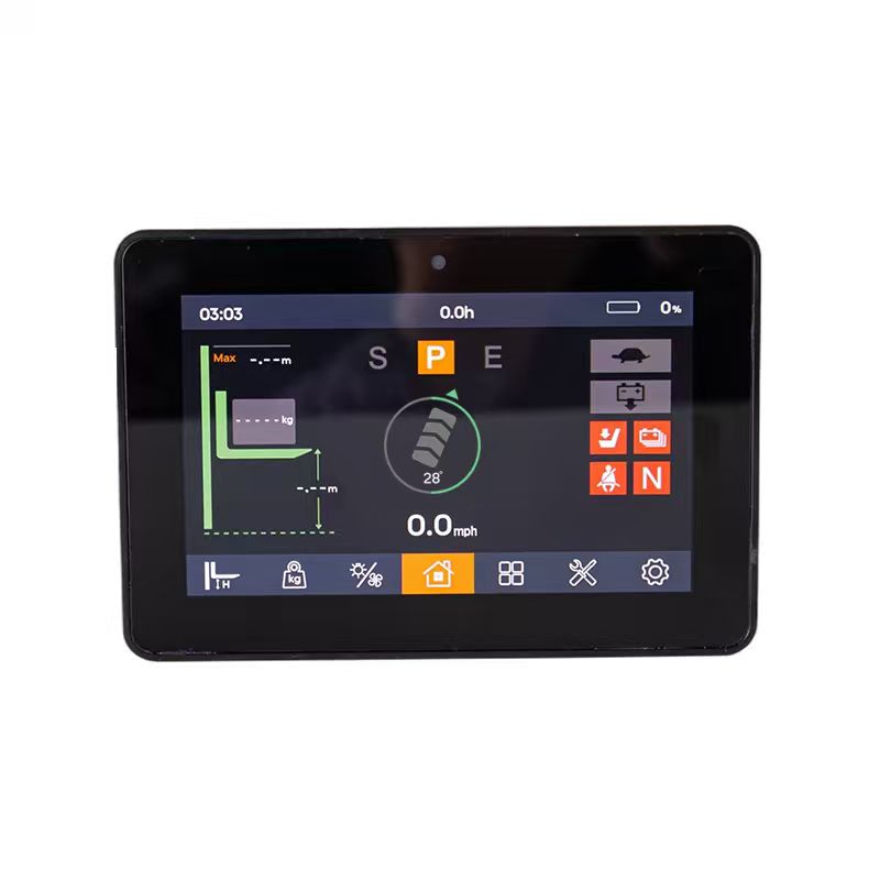 IP66 5 インチ ランドスケープ CAN バス タッチ ダッシュボード / DC16V-DC120V ワイド電圧 FLYB-1005-1