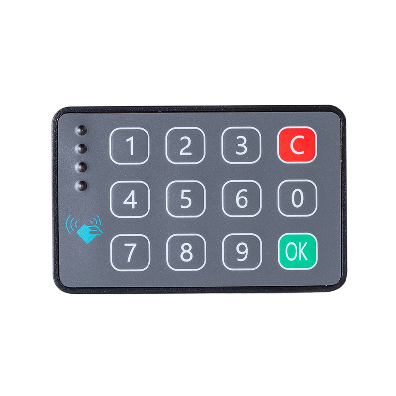 キーパッド付き横型 IC カード リーダー/CAN2.0 125K ボー/産業車両フリート管理アクセス制御